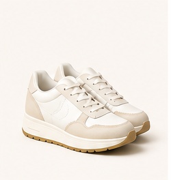 White Leather Sneakers