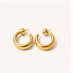 Gold Hoop Earrings